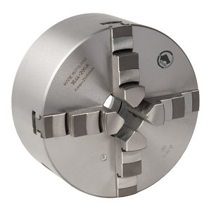 BISON four-jaw lathe chuck cast Ø 250mm DIN 6350 A2-5