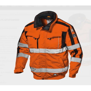 Hi. vis winterjacket 4 in 1 Contender, orange, S, Sir Safety System