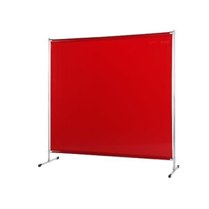 Welding screen with curtain, orange Gazelle W200 x H200cm, Cepro International BV