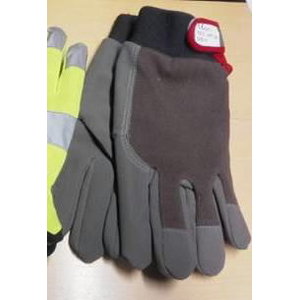 Cimdi, sintētiska ādai ar flīsa oderi