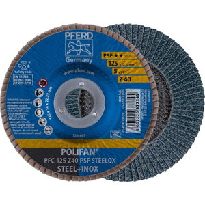 Lameļu disks PSF STEELOX 125mm Z40 PFC