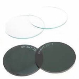 Spare lens for Flippo DIN5  (round 50 mm, green), VLAMBOOG