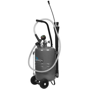 24L waste oil suction unit, grey 