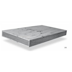 Wooden box for squares 2000x1080mm, Scala