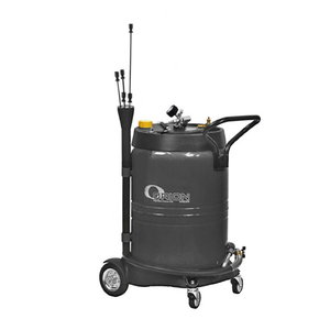 100L waste oil suction unit, grey 