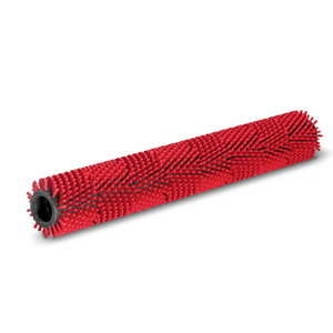 Cilindrinis šepetys, vidutinio kietumo, raudona,BR 638 mm 