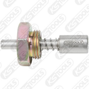 In-line injector pump adjusting screw