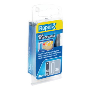 Cable Staples 36/12 Galv Blister 864pcs, Rapid