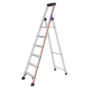 Freestanding step ladder, SC 40, 6 steps 4026, Hymer