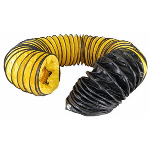 FLEXIBLE TUBE YELLOW-BLACK 610 MM X 760 CM BV 290E