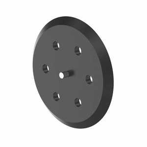 Pad 125mm for G2438 Velcro 6 hole