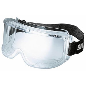 Safety goggles "Mercurio" clear lense and frame, Sir Safety System