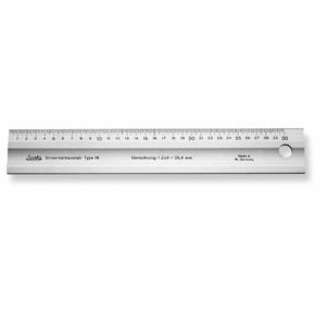 Joonlaud mudel 418 600/50/5,0mm, lai, alumiinium, Scala