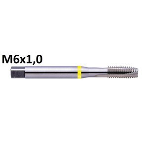 Sriegiklis M6x1,0 HSS-E Form B for through holes M6x1mm
