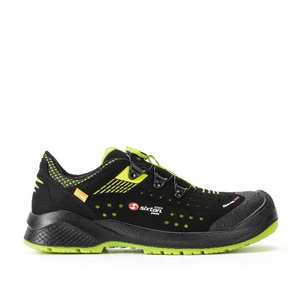 Safety shoes Forza BOA Resolute, black/yellow, S1P ESD SRC, Sixton Peak