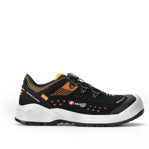 Safety shoes Forza BOA Resolute, black/yellow, S1P SRC-ESD 36, Sixton Peak