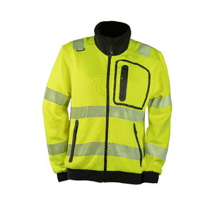 Knitted jacket 4355Y+ Hi-Vis CL2, yellow L, Dimex