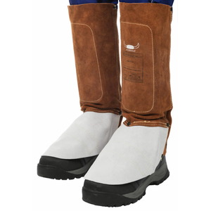 36 cm (15&rdquo;) ilgis Lava Brown legging with spat (pair) 
