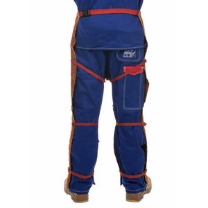 Welders pants with open back