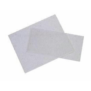 Glass anti-spatter lens 90 x 110 x 2 mm