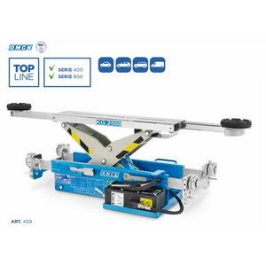Jacking beam capacity 2500 kg with air-hydraulic pump 