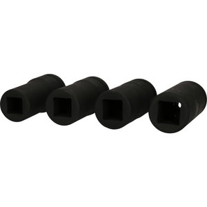 Square socket set 3/4´´, 17-19-20-21mm