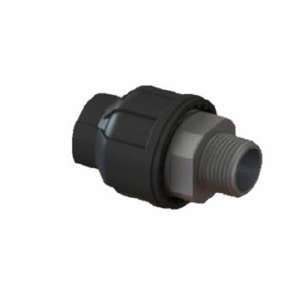 Adapteris, išoriniu sriegiu AL 25mm X 3/4" BSP SimplAir EPL 