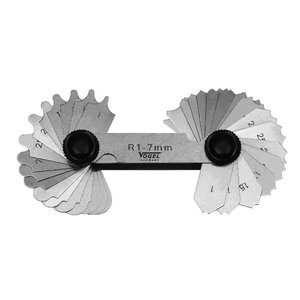 Radius Gauges, 1 - 7 mm