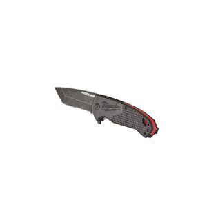 Hardline Folding Knife Serrated 75mm
