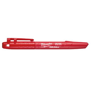 Marķieris INKZALL, sarkans, Milwaukee tools