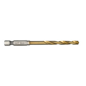 Metal drill bit Red HEX Shockwave HSS-G TiN 5,0mm