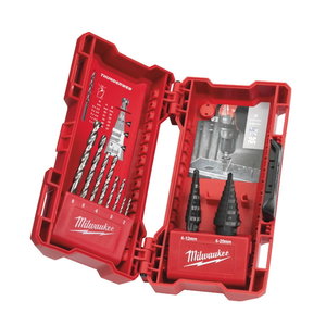 Step Drill ShW Set-10pc, Milwaukee