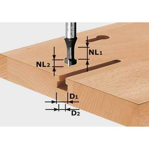 Groov cutter HW, S8, D10,5/NL13