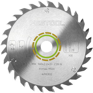 Saw blade for wood, soft plast, gypsum 210x2,4x30, W36, 15°