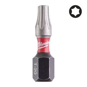 Screwdriverbit 1/4´´ ShW 25 pcs TX20x25