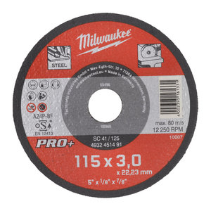 Cut-off wheel PRO SC 41 -  1pc 115x3/22,2mm
