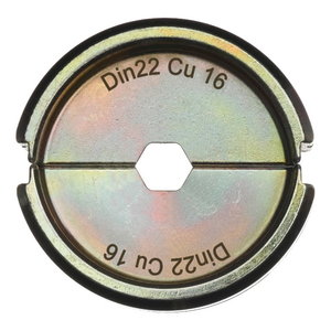 Pressvorm DIN22 CU 16, Milwaukee