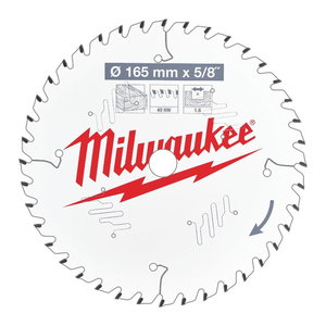 Saw blade for wood GSB P W 165x1.6/15,87mm Z40 ATB