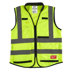 HI-VIS VEST PREMIUM YELLOW 2XL