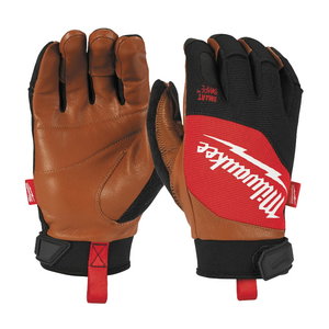 GLOVES HYBRID LEATHER L/9