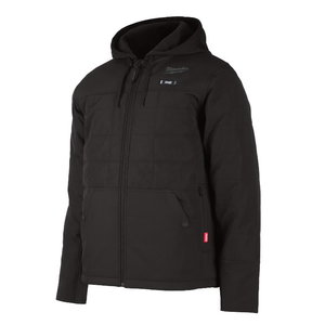 Puffer lämpötakki, musta 12 V (RUNKO) M12 HPJBL2-0 2XL, Milwaukee