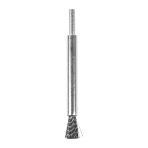 End Brush S6 12x20x120mm Steel Crimped 0.3mm - 3 pc