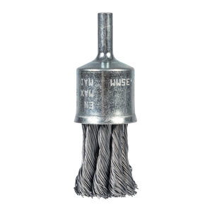 Knot End Brush S6 22x28x72mm Steel 0.35mm - 3 pc