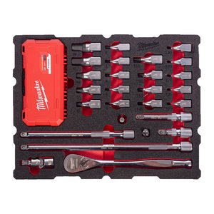 1/2 RCHT BIT SKT PCKOUT FOAM INSRT set, 67-pcs