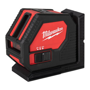 Krustlīniju lāzerlīmeņrādis CLL-C, 2 zaļas līnijas, Milwaukee tools