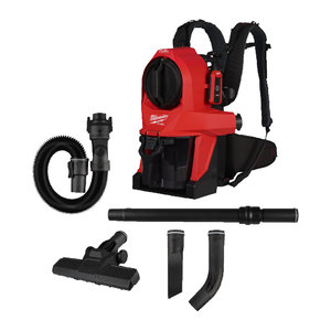 Product image of: Akuga seljaskantav tolmuimeja M18 FBPV2-0 karkass, Milwaukee