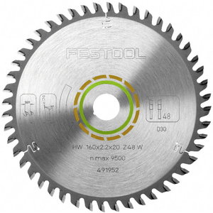 Pjūklo diskas HW 260x2,4x30, WZ/FA64, -5°, Festool