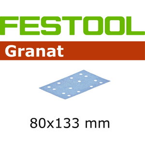 Šlifavimo popierius STF 80x133 P60 GR/50 Granat 50 vnt. 