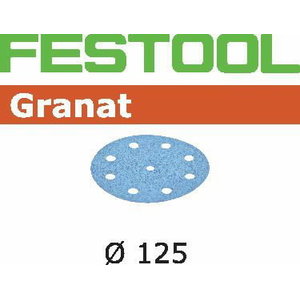 Шлифовальный диск на липучке Velcro Granat 90 отверстий 10шт, FESTOOL
