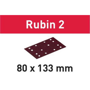 Šlifavimo popierius STF 80X133 P120 RU2/50 Rubin 2 50 vnt. 